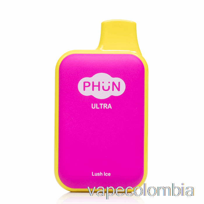 Vaporizador Recargable Phun Ultra 6000 Desechable Exuberante Hielo